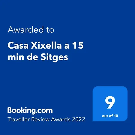 Casa Xixella A 15 Min De Sitges Nyaraló *